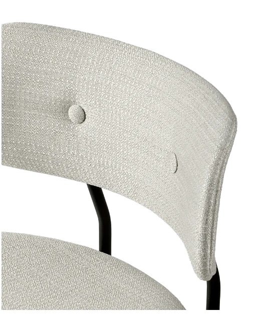 Барный стул Coco Bar Chair — Gubi, бархат, фото 3