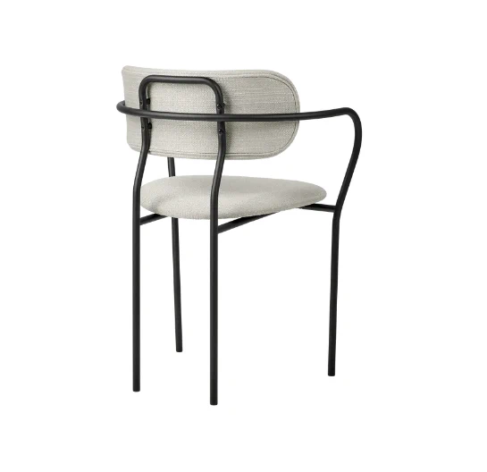 Современный дизайн Стул Coco Dining Armchair — Gubi, бархат, фото 2