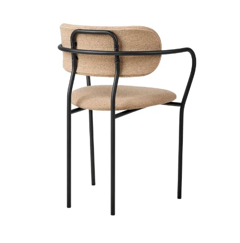 Современный дизайн Стул Coco Dining Armchair — Gubi, бархат, фото 5