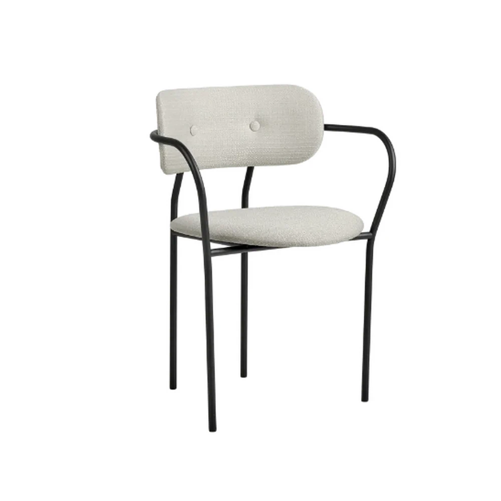 Современный дизайн Стул Coco Dining Armchair — Gubi, бархат