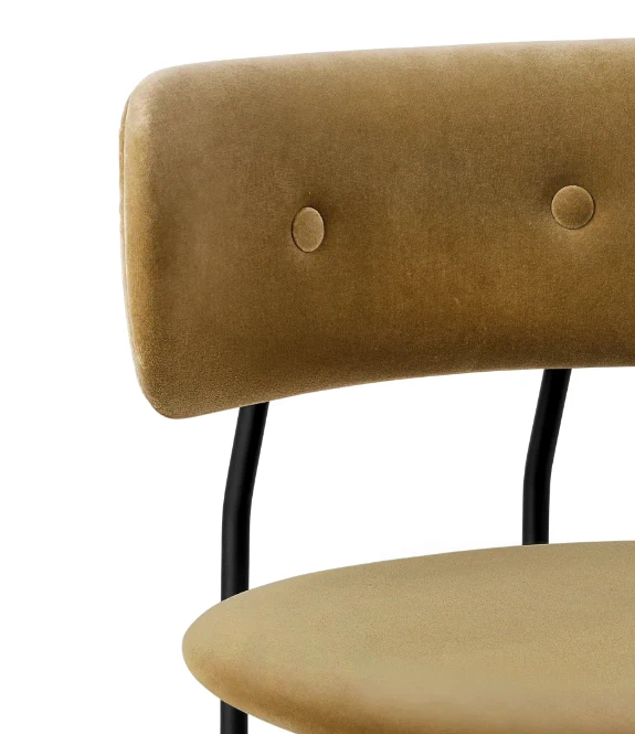 Стул Coco Dining Chair — Gubi, бархат, фото 2