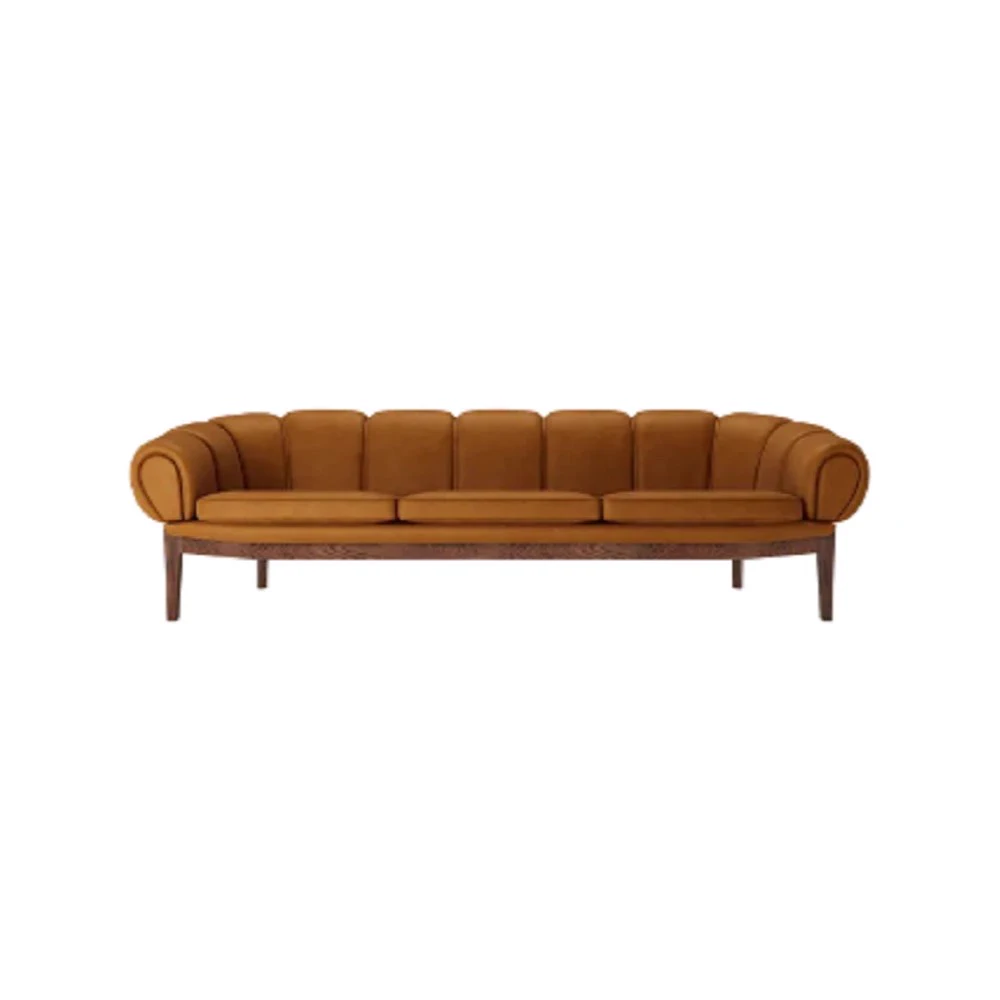 Диван Croissant Sofa — Gubi, кожа