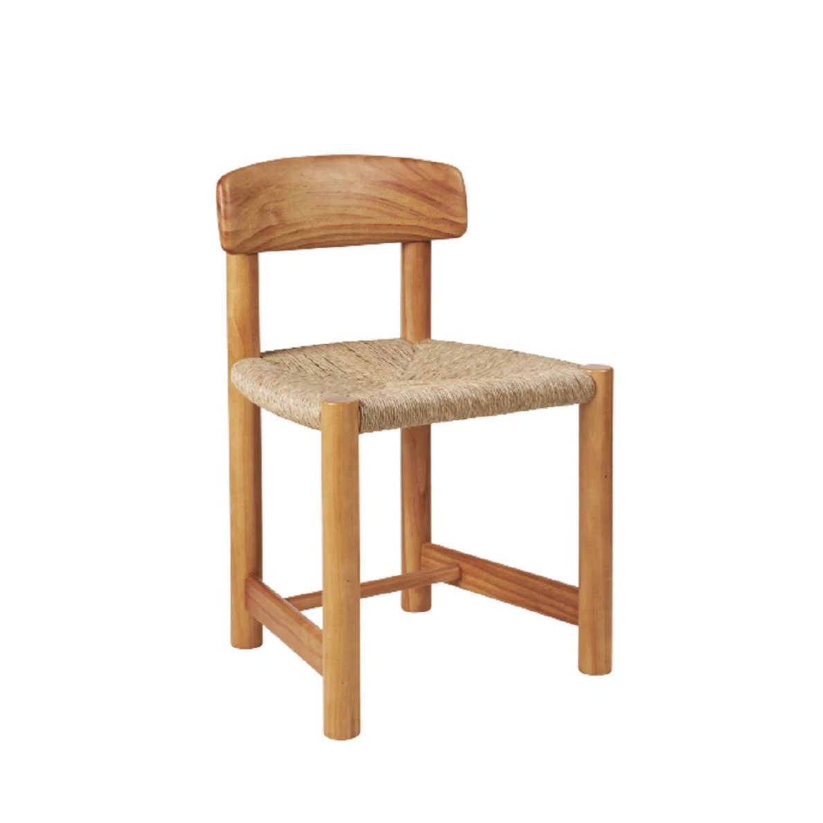 Каркас и наполнение: дерево. Современный дизайн Стул Daumiller Side Chair — Gubi, дерево