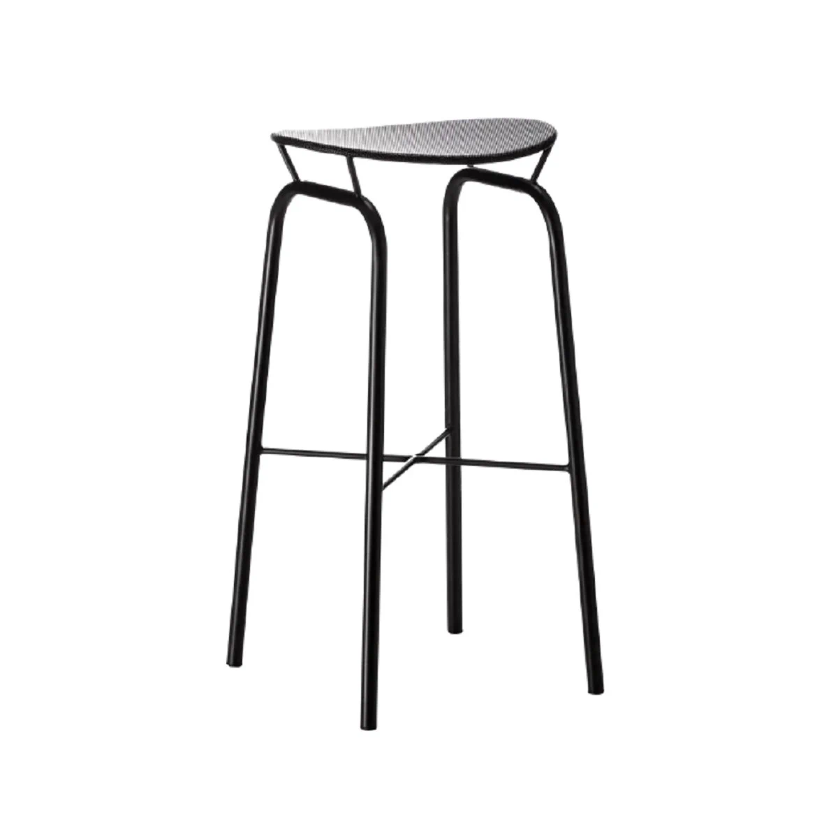 Каркас и наполнение: металл. Современный дизайн Барный стул Nagasaki Bar Stool — Gubi, металл