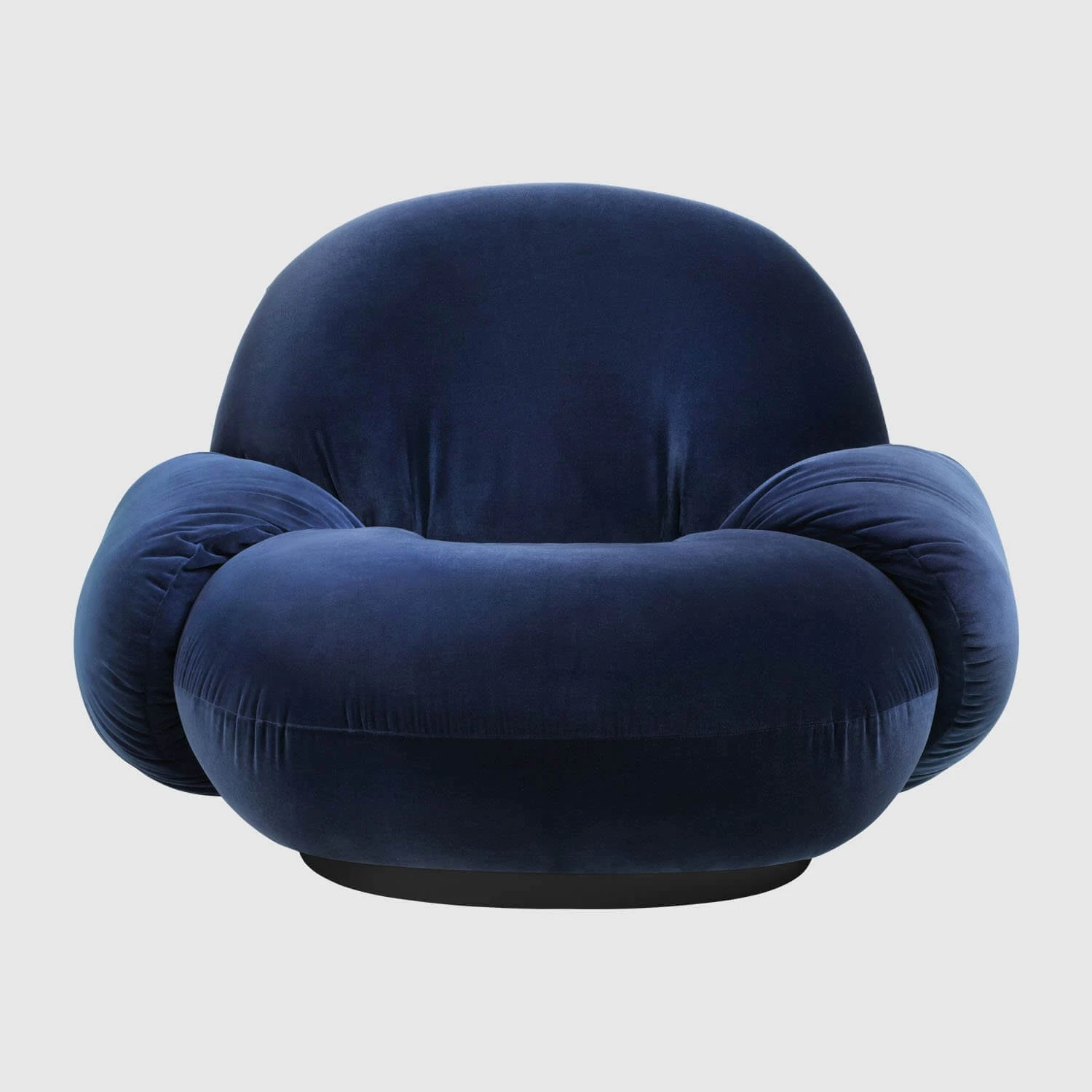 Кресло Pacha Lounge with armrest — Gubi, ткань, фото 2