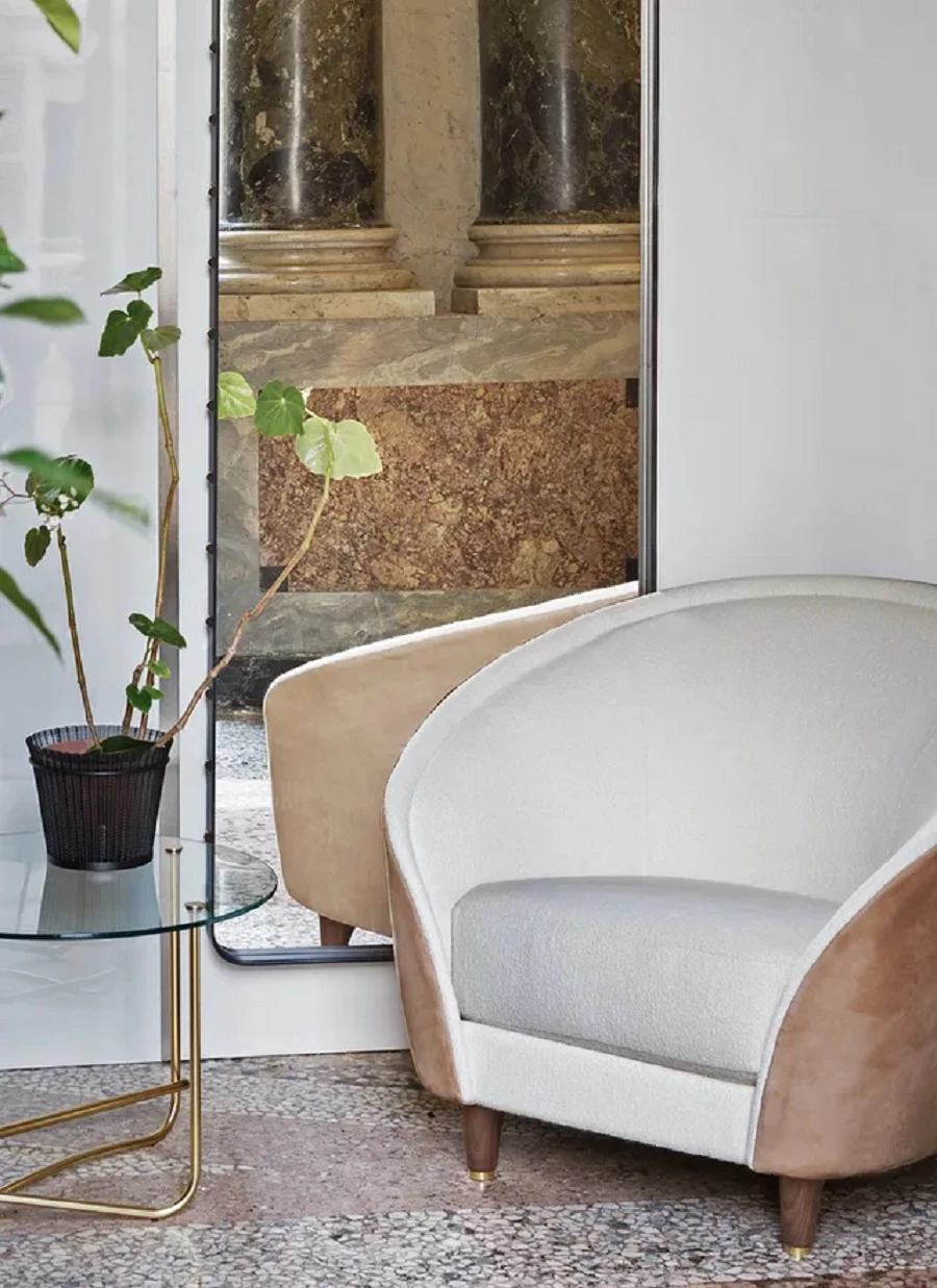 Кресло Revers Lounge Chair — Gubi, ткань, фото 2