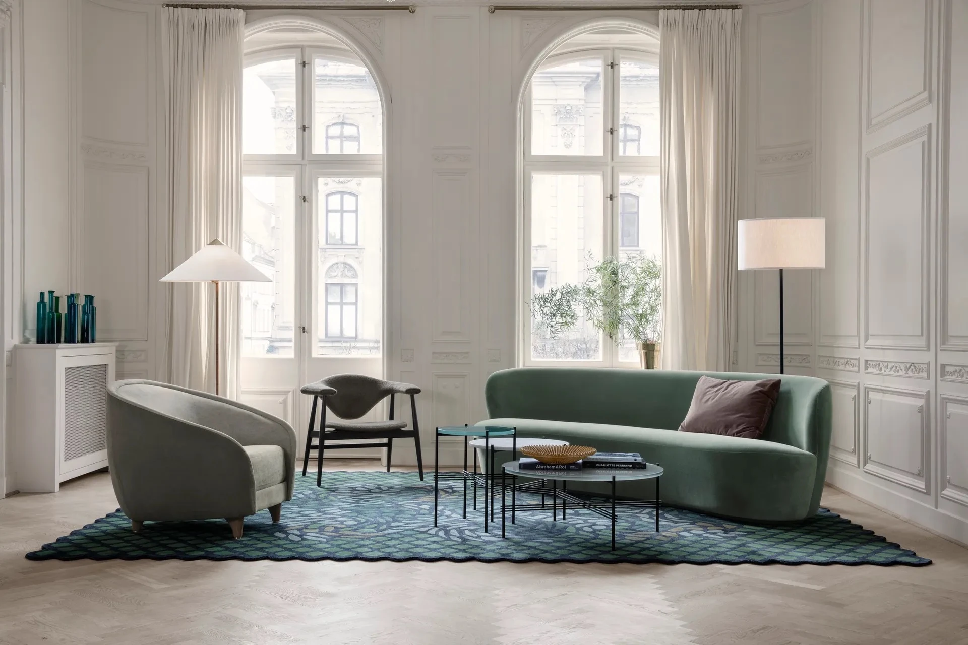 Кресло Revers Lounge Chair — Gubi, ткань, фото 3