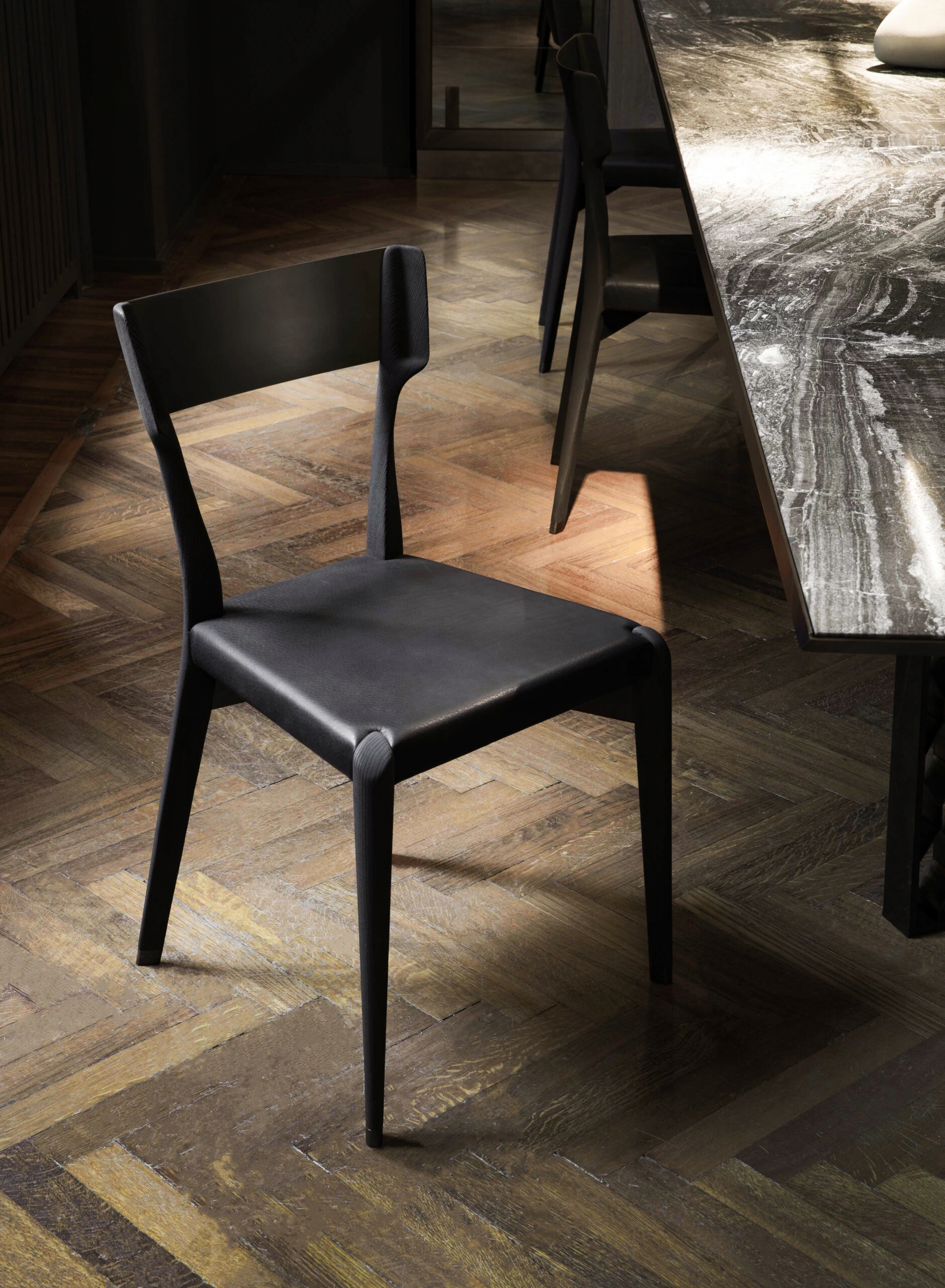 Стул Chair-va — Henge, кожа, фото 3