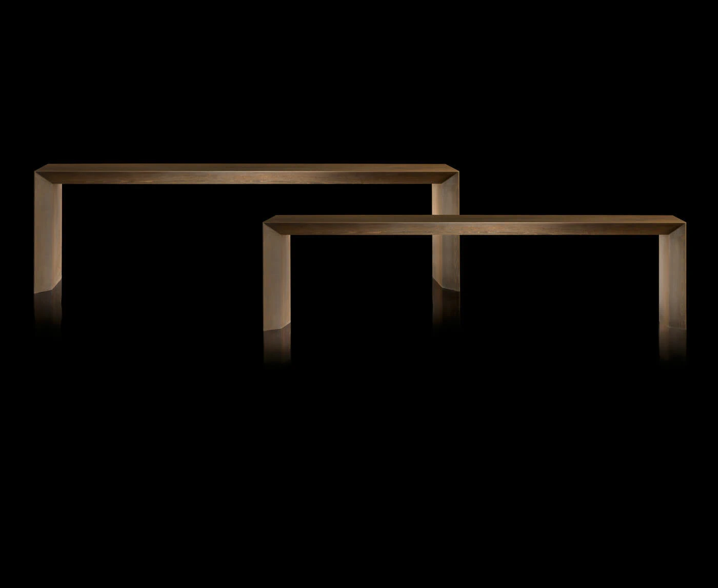 Каркас и наполнение: массив дерева. Современный дизайн Стол K-Table — Henge, массив дерева, фото 4