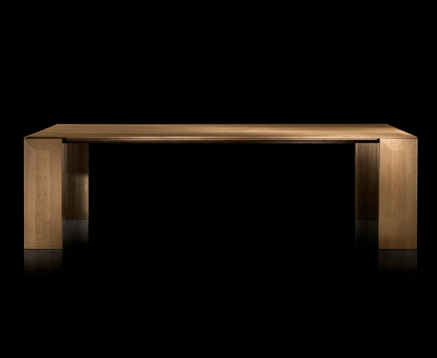 Каркас и наполнение: массив дерева. Современный дизайн Стол LY-Table — Henge, мрамор, фото 2