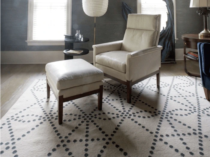 Пуф Anderson — Hickory Chair, кожа, фото 2