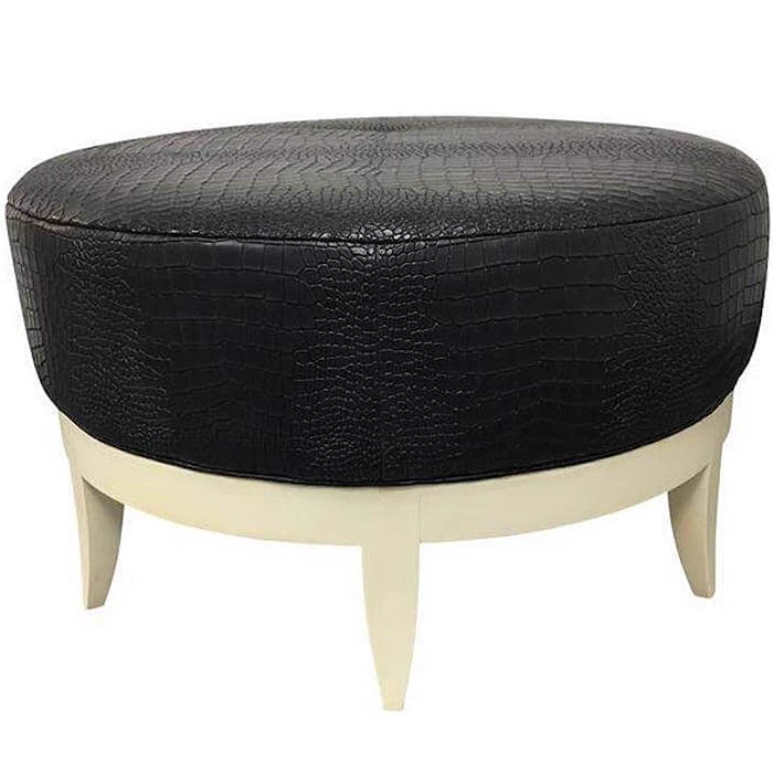 Пуф Auburn — Hickory Chair, кожа, фото 3