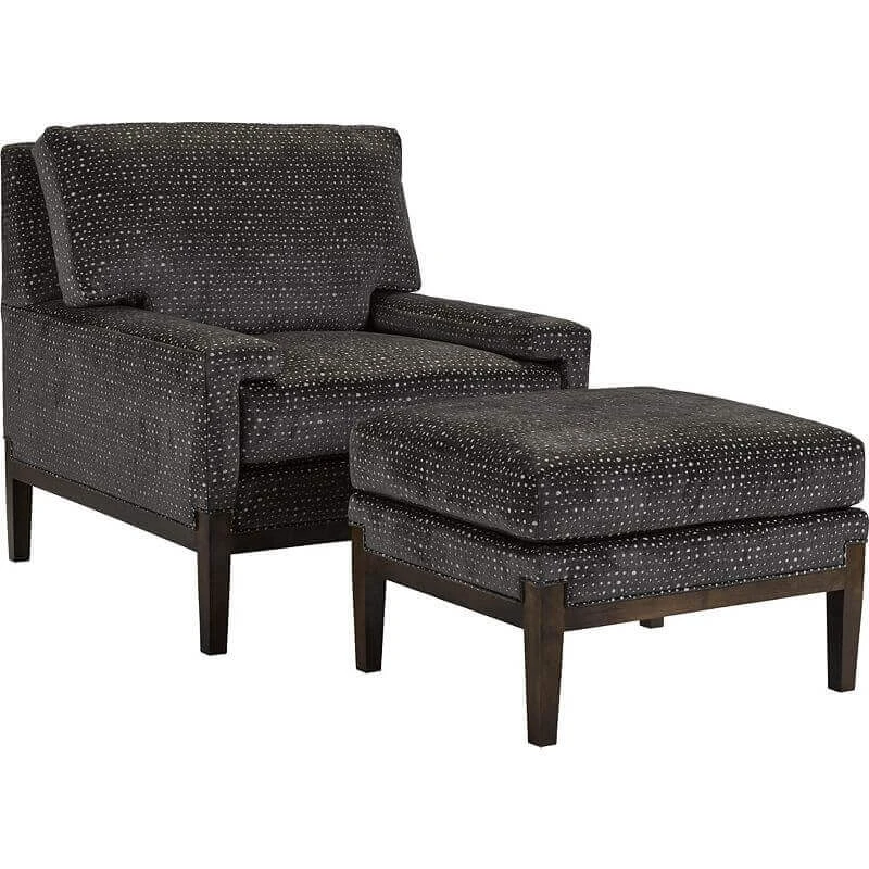 Кресло Averline — Hickory Chair, текстиль, фото 2