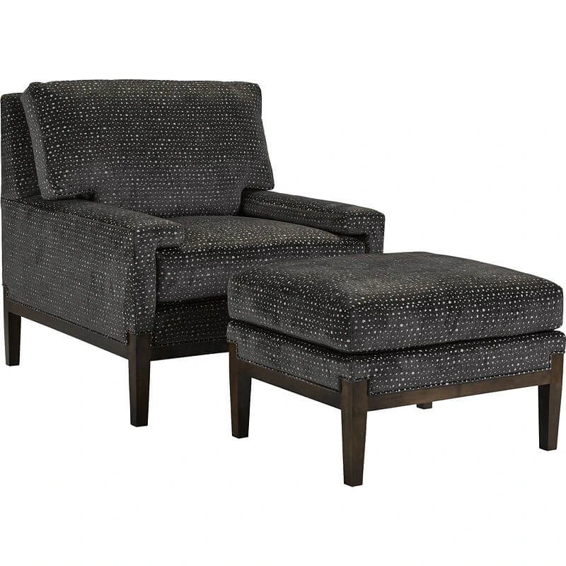 Пуф Averline — Hickory Chair, текстиль, фото 2
