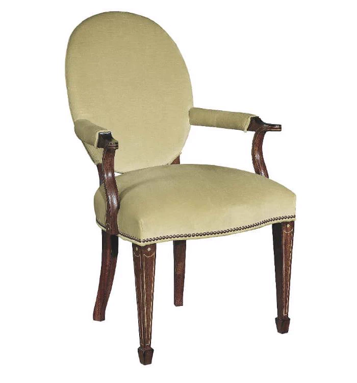 Стул Boston — Hickory Chair, текстиль, фото 2