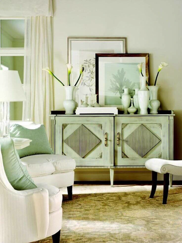Пуф Calla — Hickory Chair, текстиль, фото 4