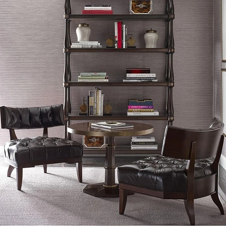 Кресло Carlyle — Hickory Chair, кожа