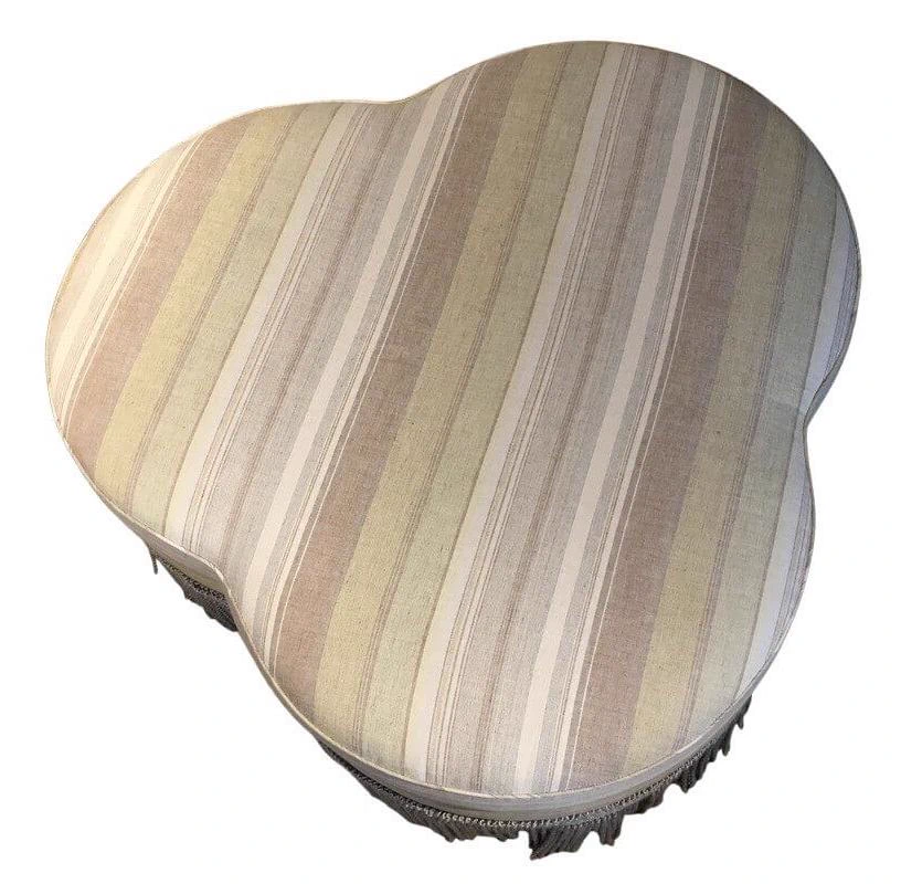 Пуф Cloverleaf — Hickory Chair, текстиль, фото 2