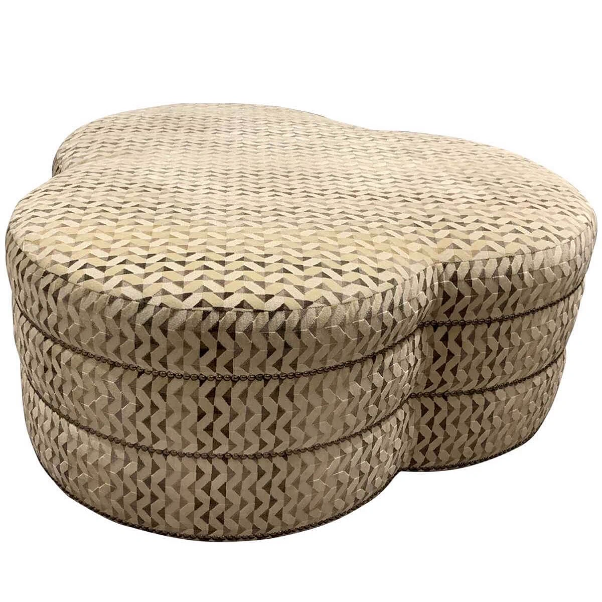 Пуф Cloverleaf — Hickory Chair, текстиль