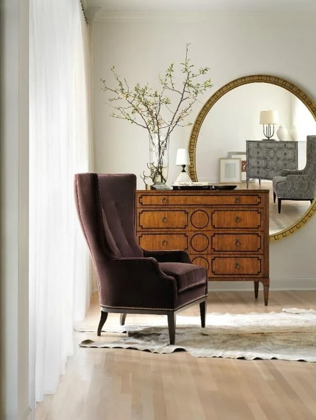 Кресло Elliott — Hickory Chair, кожа, фото 4