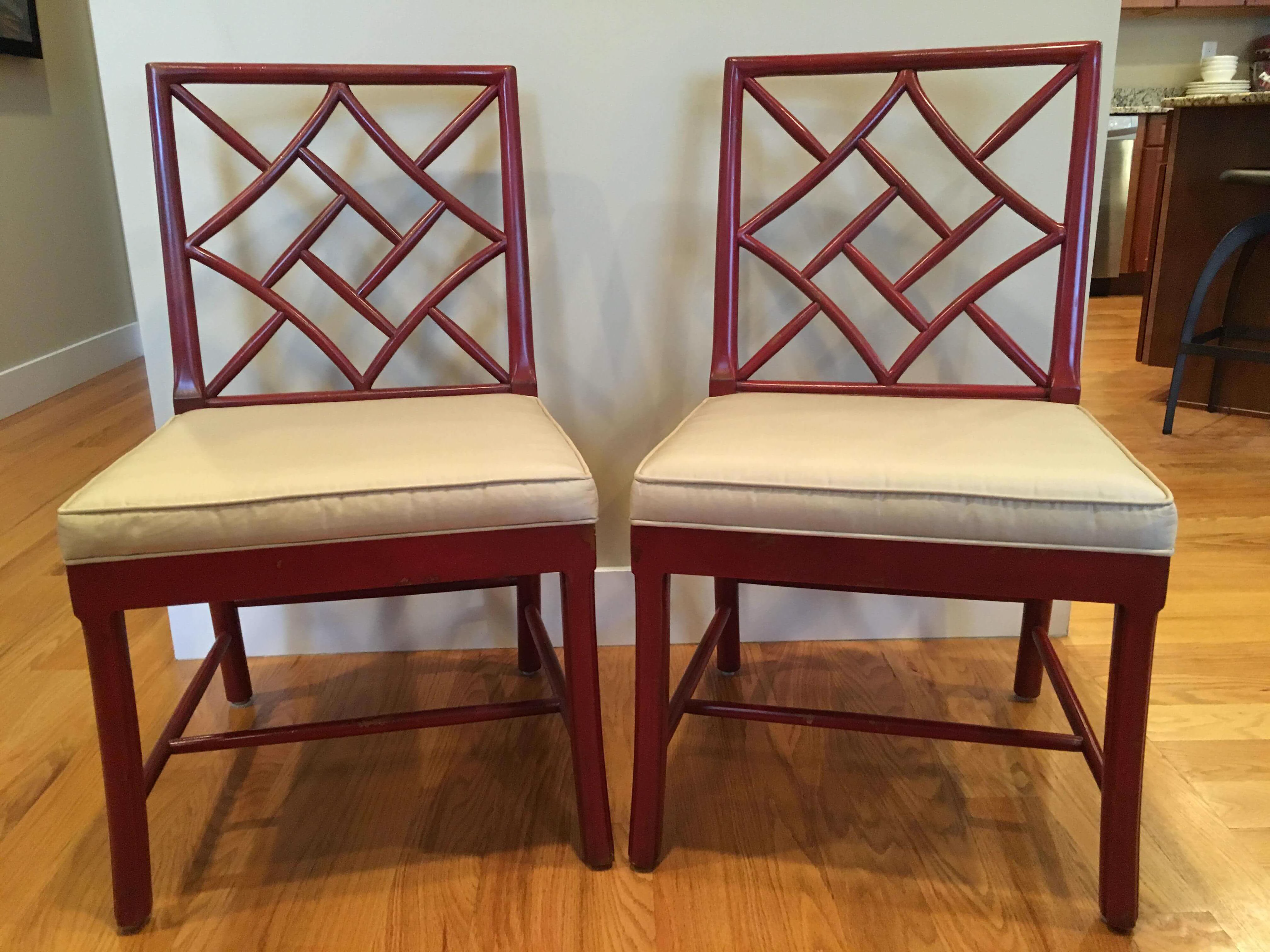 Каркас и наполнение: дерево, ППУ. Классический стиль Стул Fretwork — Hickory Chair, текстиль, фото 2