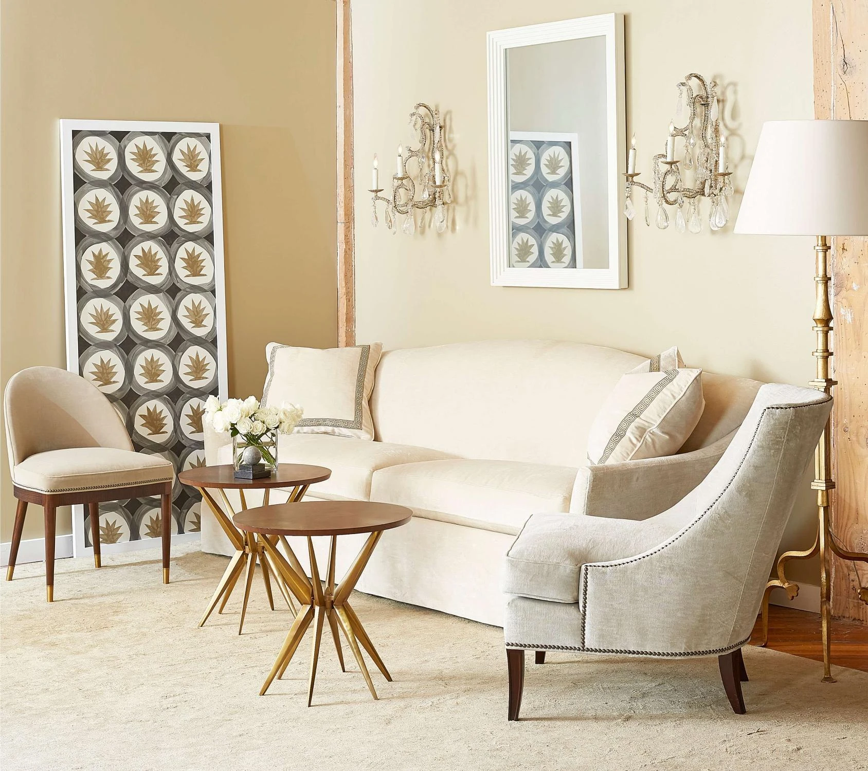 Кресло Haddon — Hickory Chair, текстиль, фото 2