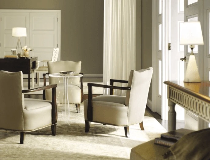 Кресло Hollywood — Hickory Chair, текстиль, фото 2