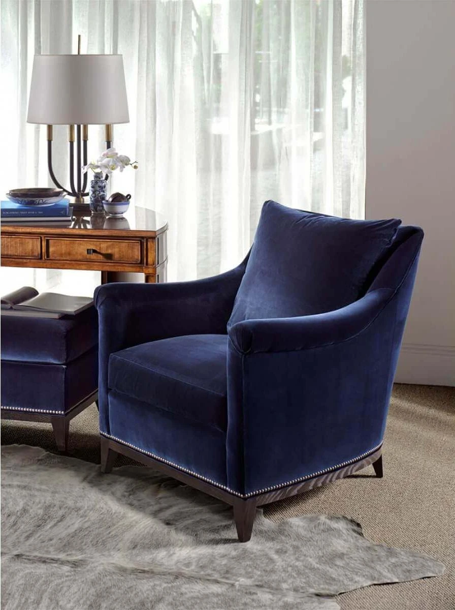 Кресло Jules — Hickory Chair, текстиль, фото 5