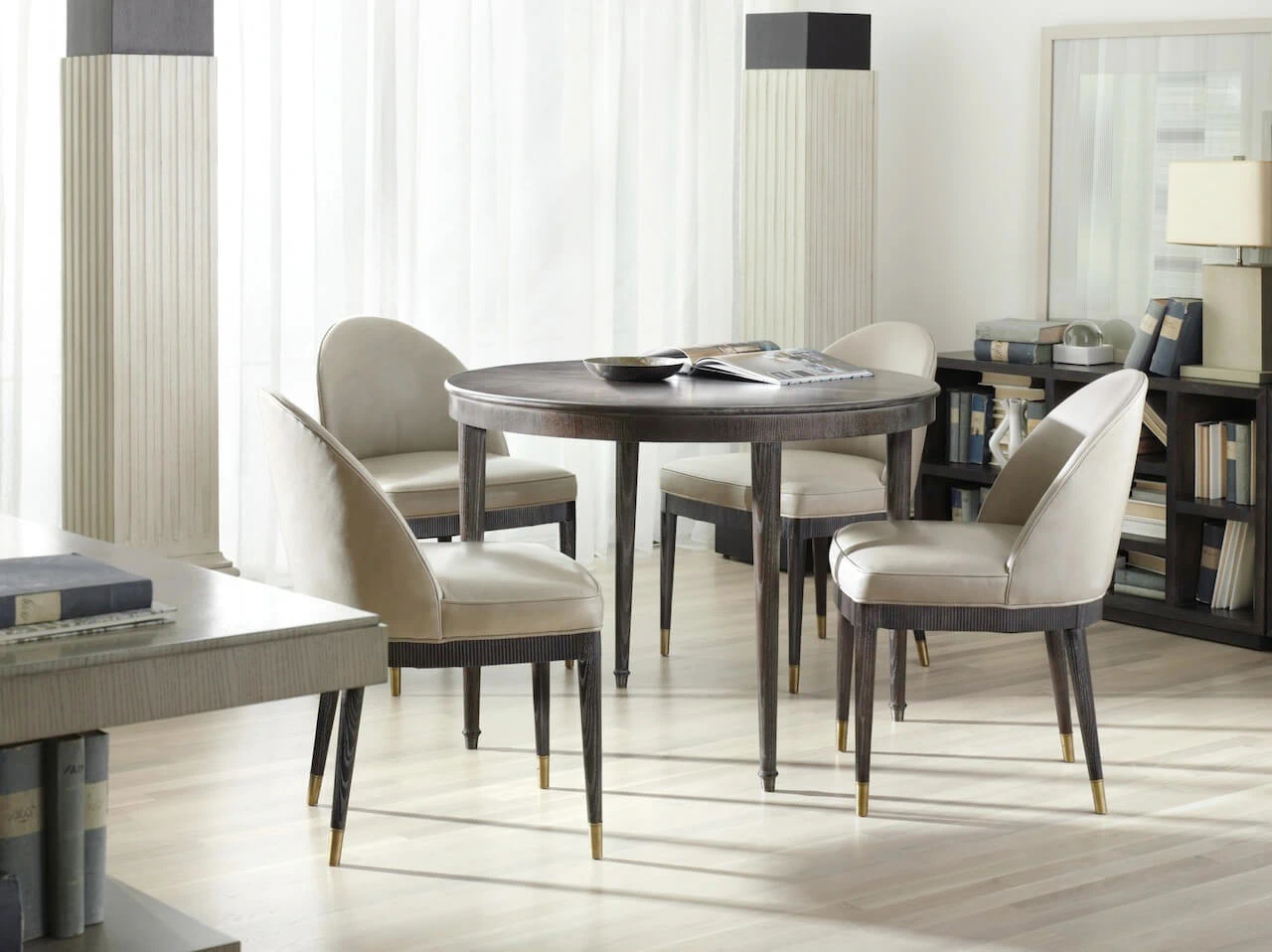 Стул Laurent — Hickory Chair, кожа, фото 3