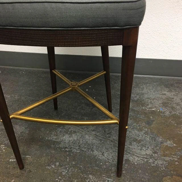 Барный стул Laurent — Hickory Chair, кожа, фото 5