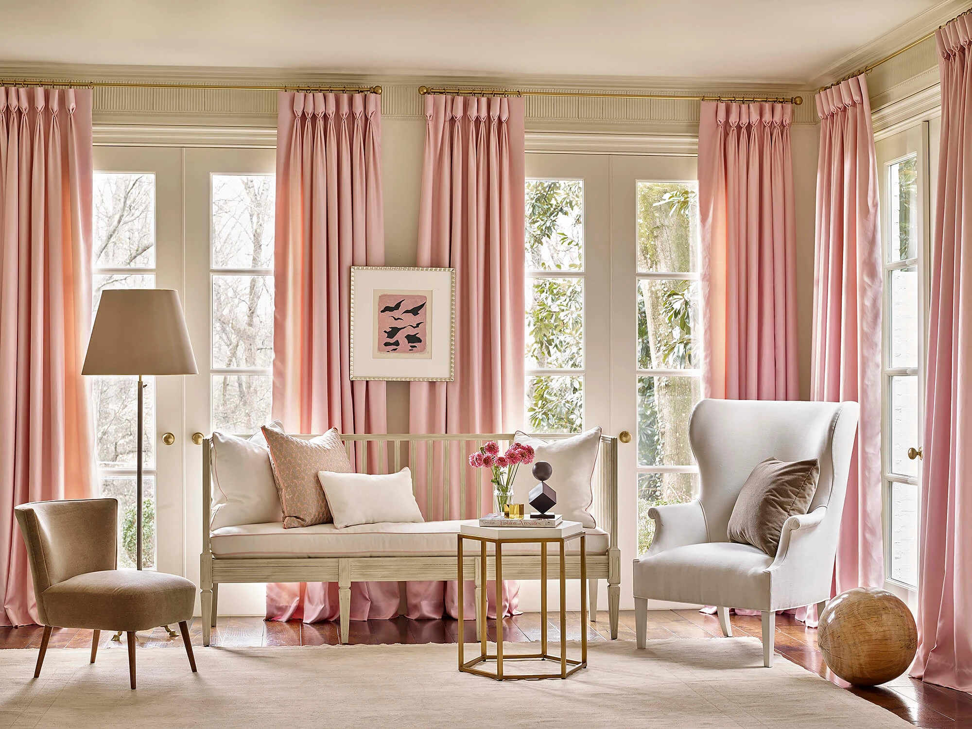 Кресло Loire — Hickory Chair, текстиль, фото 4
