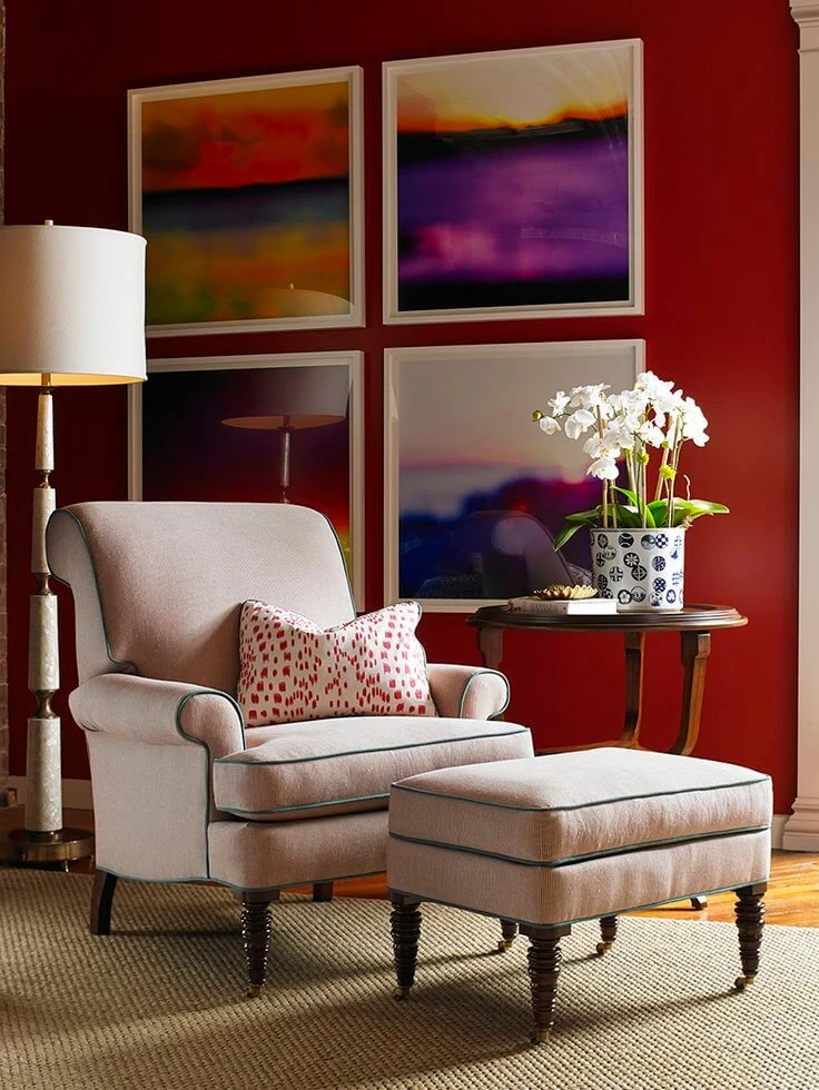 Кресло Madison — Hickory Chair, текстиль, фото 3