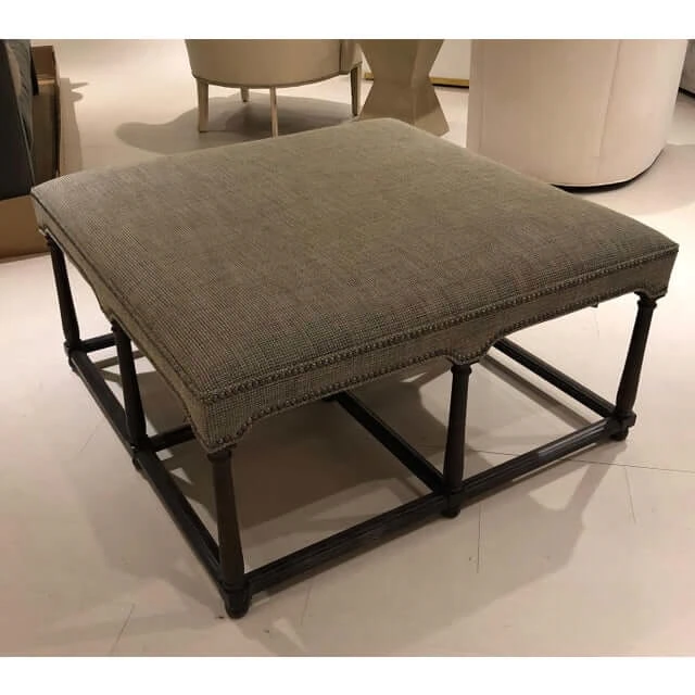 Пуф Marit — Hickory Chair, кожа, фото 2
