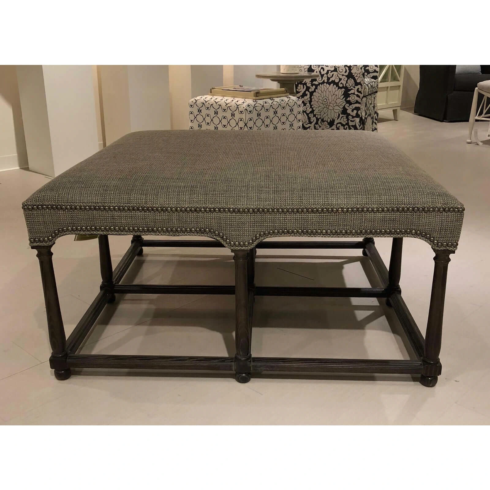 Пуф Marit — Hickory Chair, кожа, фото 3