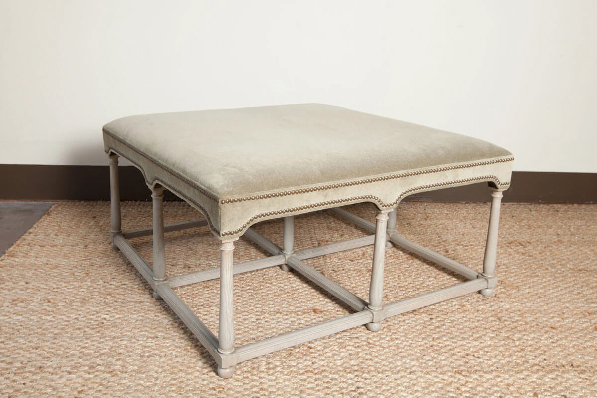Пуф Marit — Hickory Chair, кожа, фото 5
