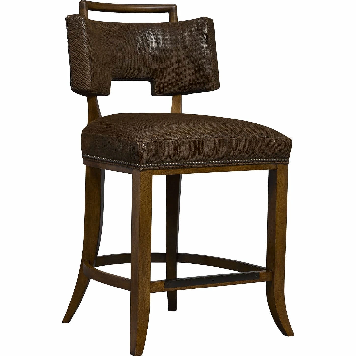 Барный стул Saint Giorgio — Hickory Chair, текстиль, фото 2