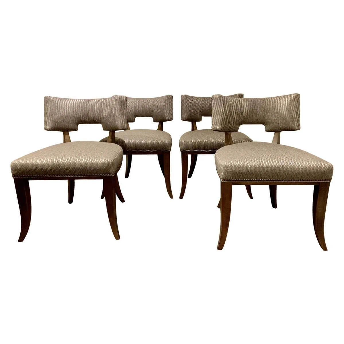 Каркас и наполнение: дерево, ППУ. Классический стиль Стул Saint Giorgio — Hickory Chair, текстиль, фото 2