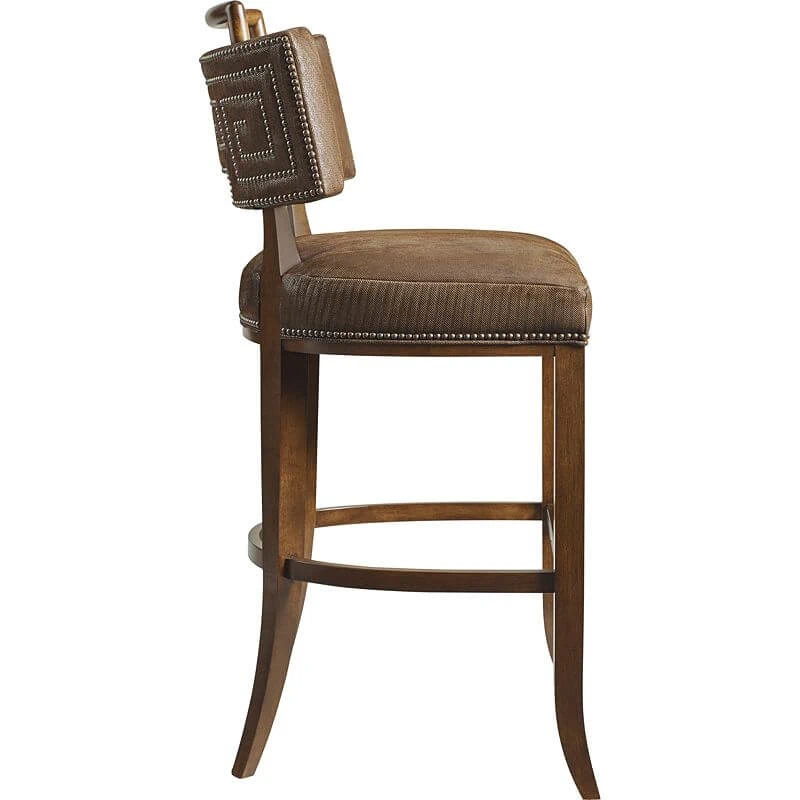Барный стул Saint Giorgio — Hickory Chair, текстиль, фото 3