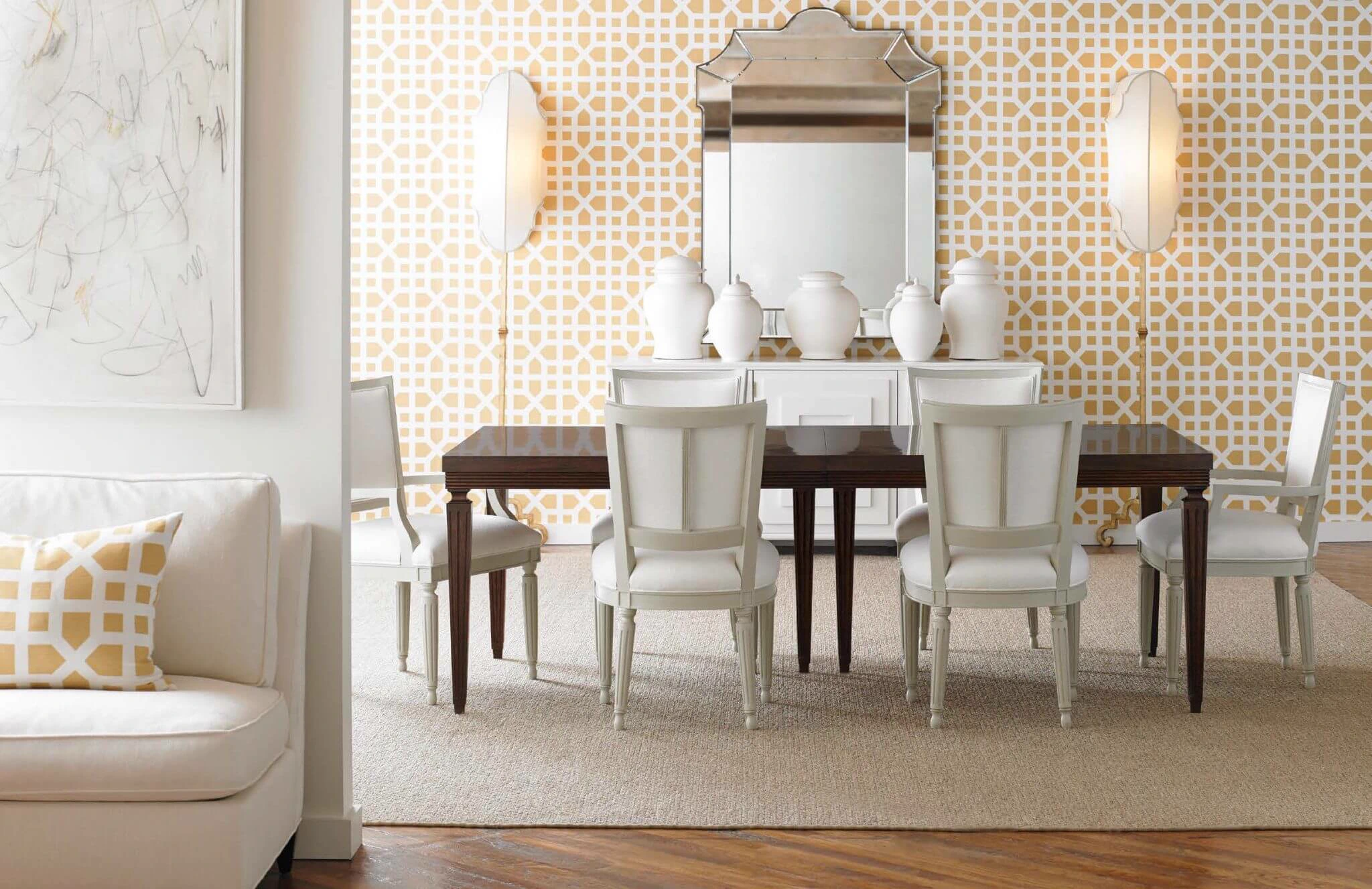 Стул Velours — Hickory Chair, текстиль, фото 4