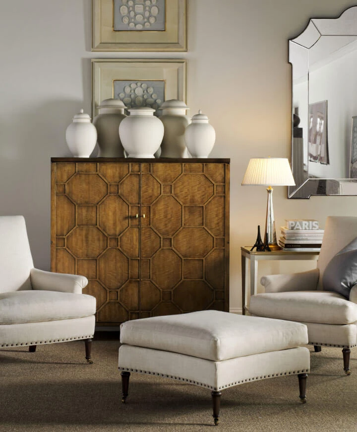 Кресло Virginia — Hickory Chair, текстиль, фото 3