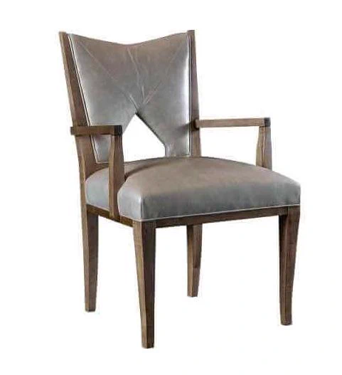 Каркас и наполнение: дерево, ППУ. Классический стиль Стул Wick — Hickory Chair, кожа, фото 2