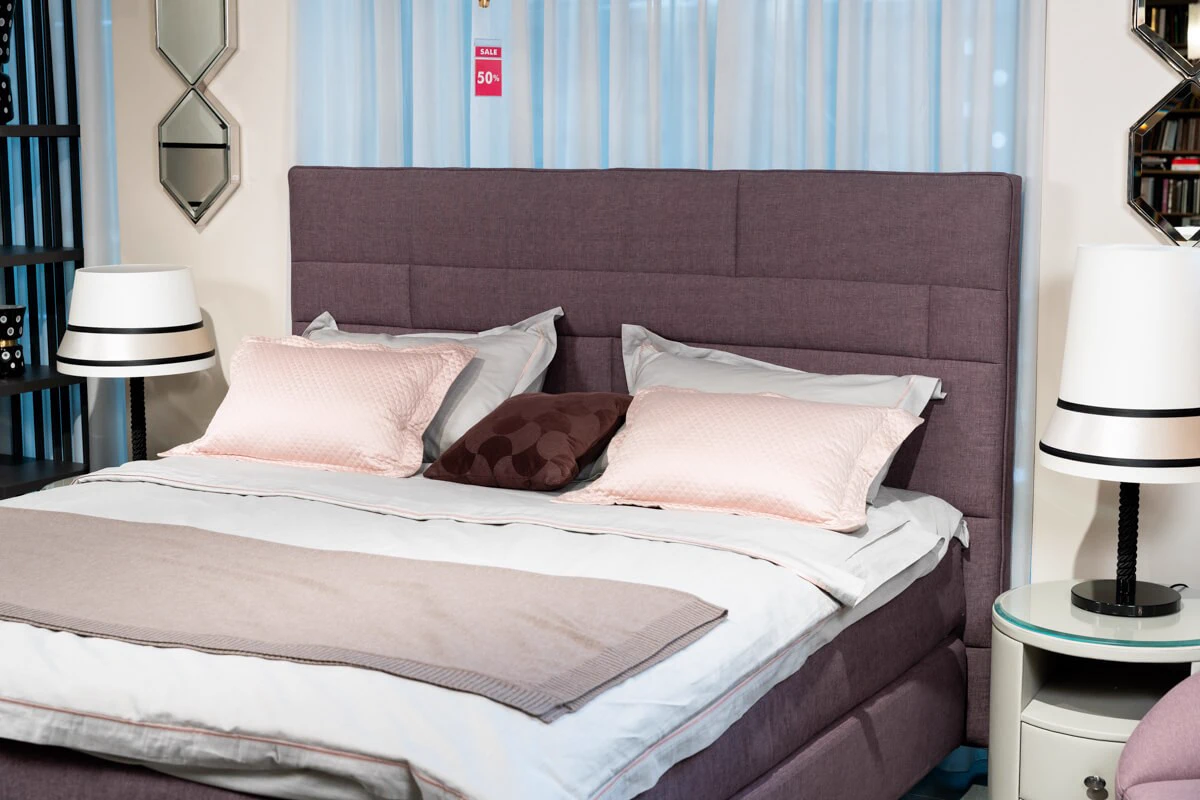 Кровать Boxspring light pink — Hulsta, текстиль, фото 3
