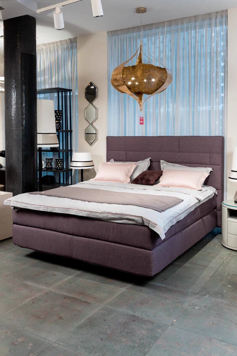 Кровать Boxspring light pink — Hulsta, текстиль, фото 4