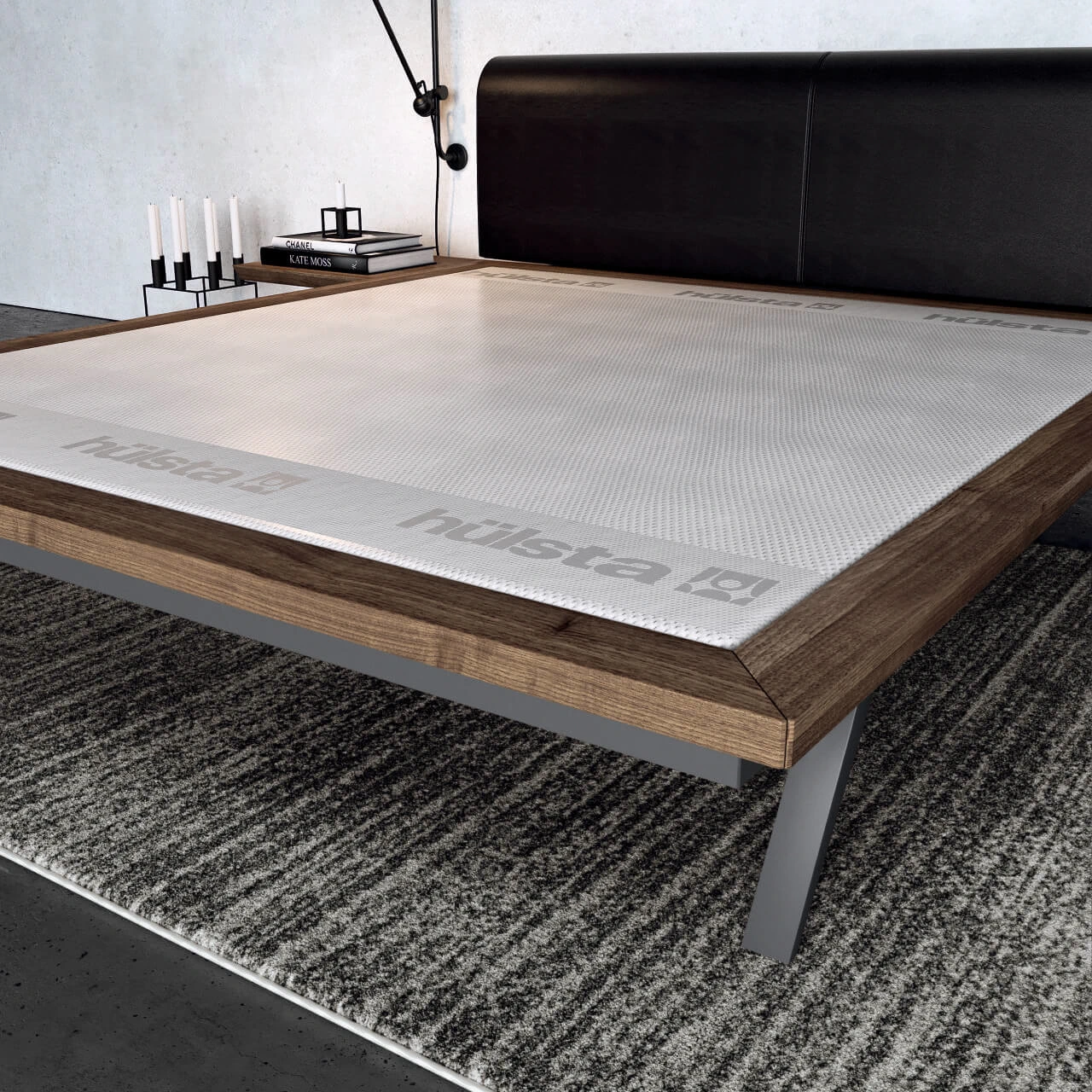 Кожаная кровать Madera 6274 — Hulsta, кожа, фото 6