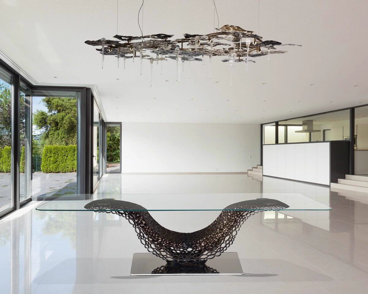 Стол Chrysalis — Italian Design Lighting (IDL), стекло, фото 2