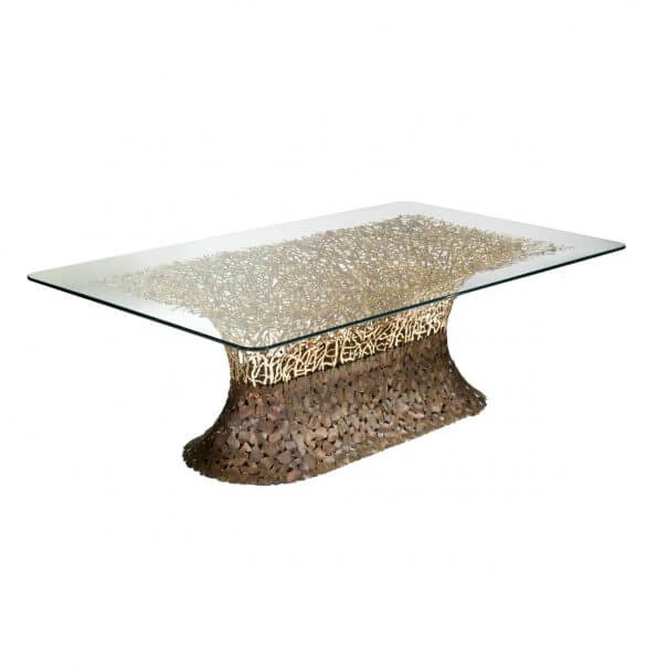 Стол Goldenart — Italian Design Lighting (IDL), стекло, фото 2