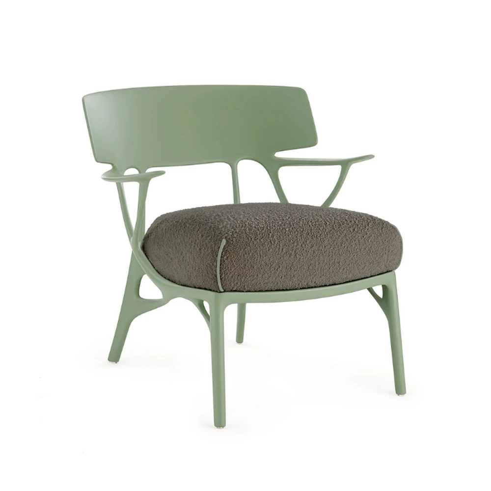 Кресло A.i. lounge boucle — Kartell, ткань