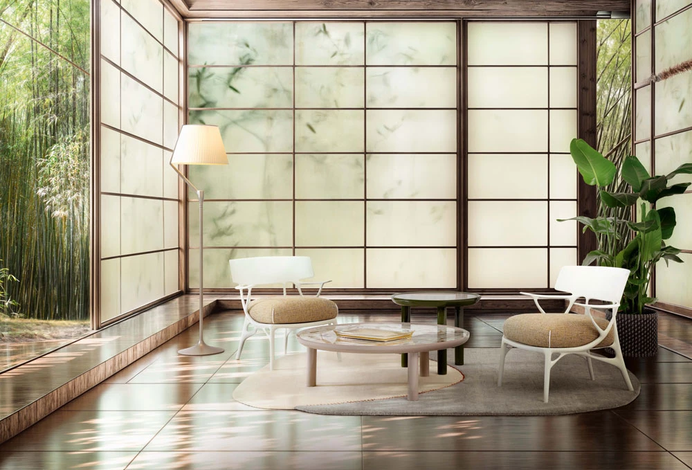 Современный дизайн Кресло A.i. lounge panamino basic — Kartell, ткань, фото 3