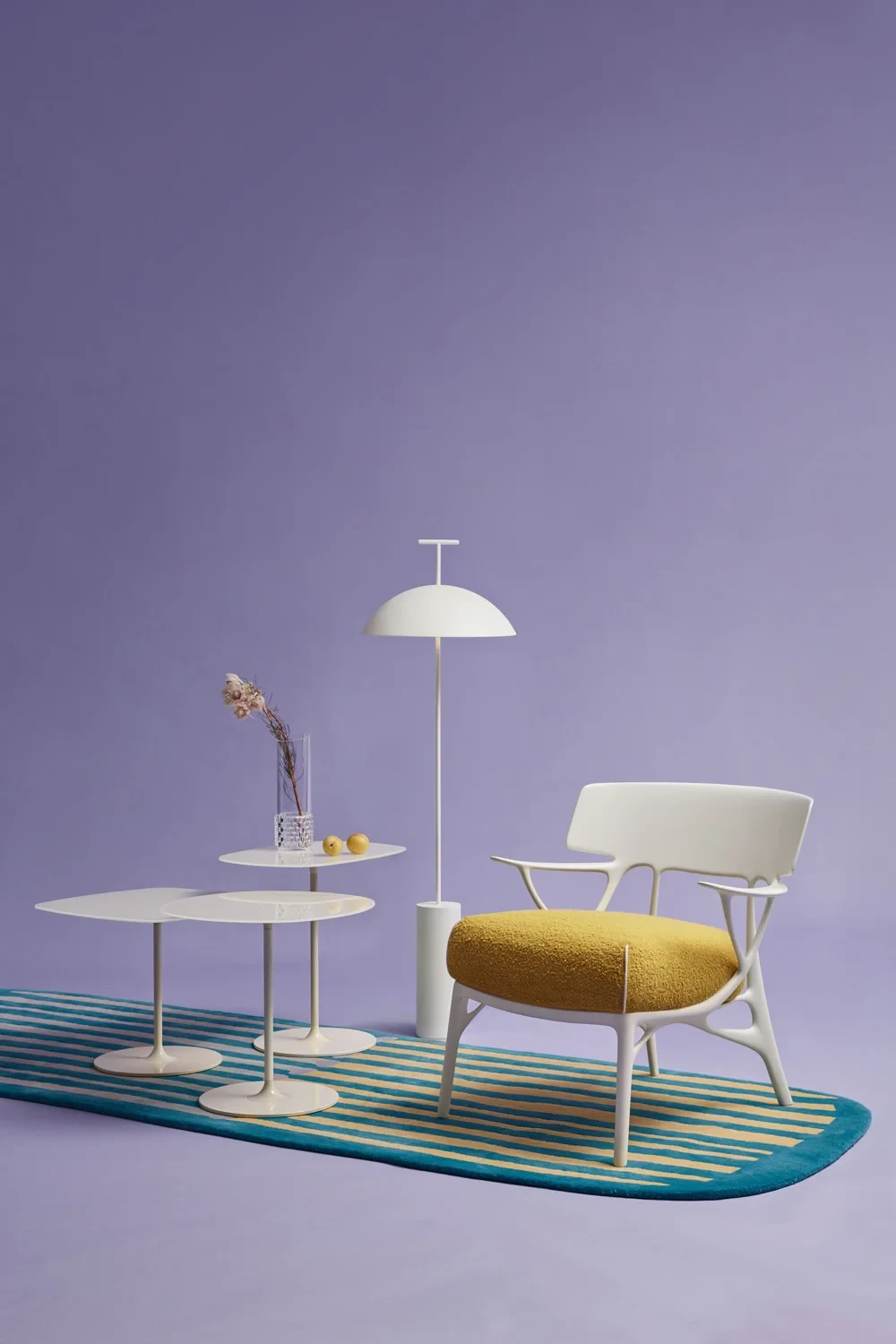 Современный дизайн Кресло A.i. lounge panamino basic — Kartell, ткань, фото 6