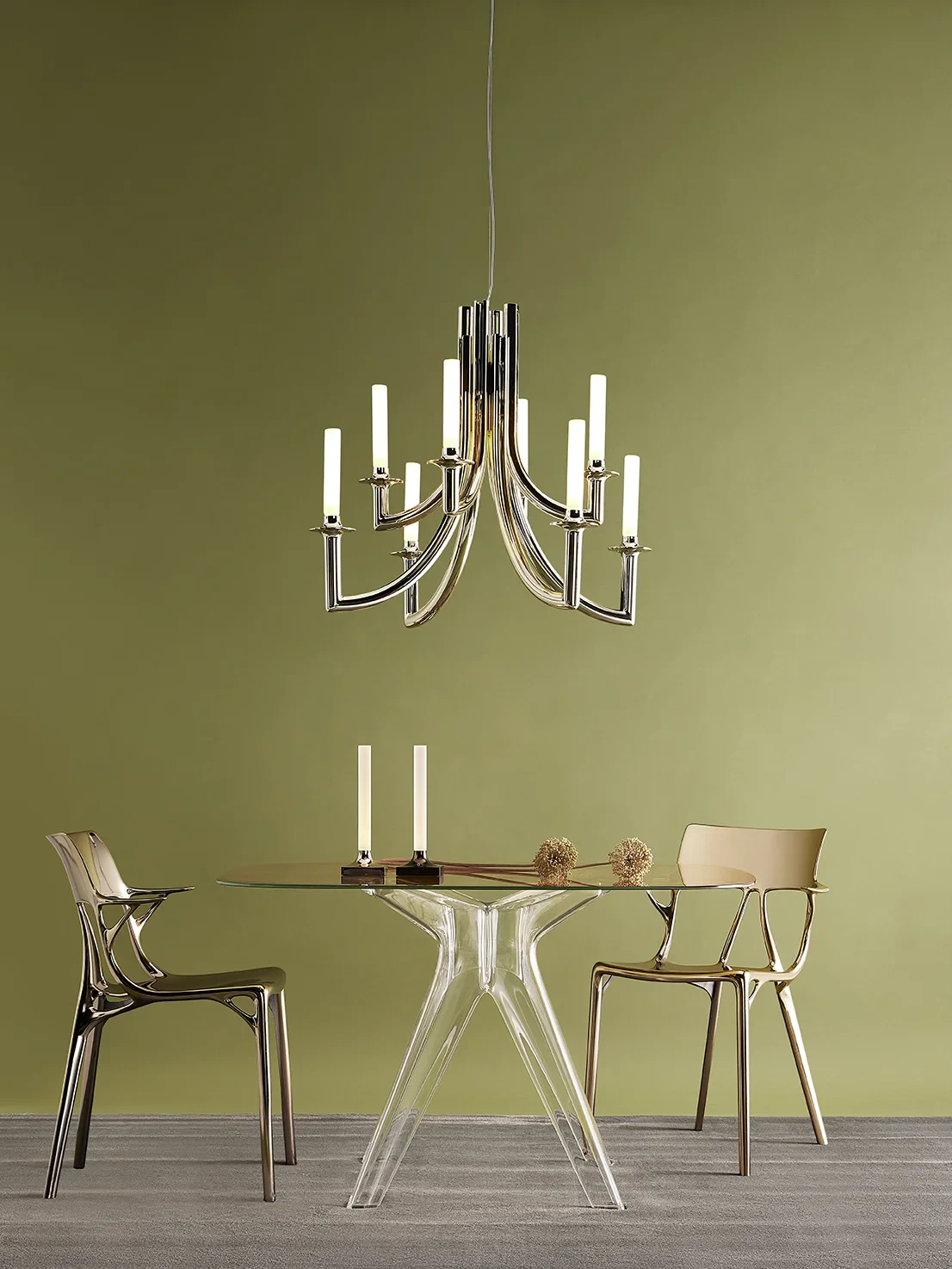 Стул A.I. Metal — Kartell, металл, фото 6